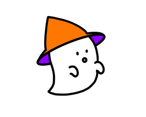 ハロウィンイラスト　おばけ