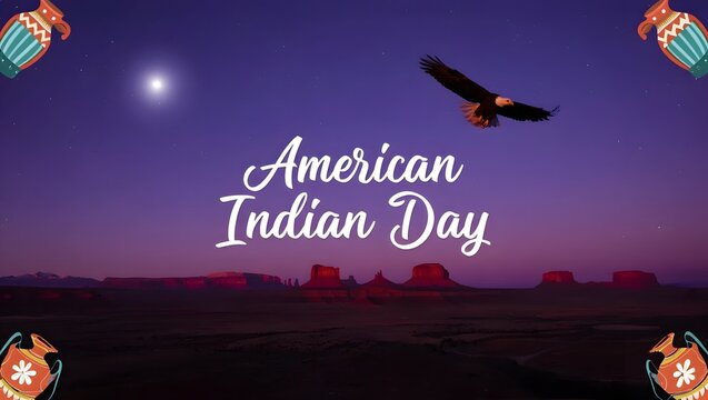 American indians day bann3r - Powered by Adobe