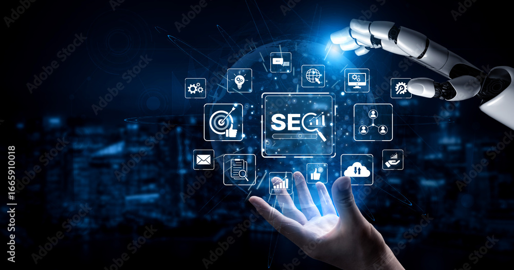 Poster ai improves seo visibility using intelligent optimization tools, keyword analytics, and smart market