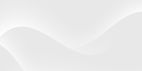 white abstract background design featuring smooth white waves with subtle gradients. Ideal for modern presentations, website banners, business templates, flyers, posters