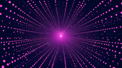 Dark purple background with pink dots. Abstract illustration for digital presentation background.