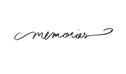 memories text font calligraphy hand written lettering script black color memories nostalgia lifestyle family vintage happiness history vacation idea picture image photo inspiration motivation album 