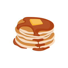 Delicious Pancakes Illustration - National Pancakes Day