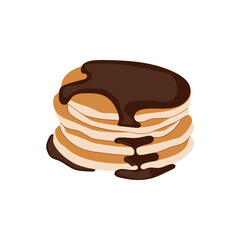 Delicious Pancakes Illustration - National Pancakes Day