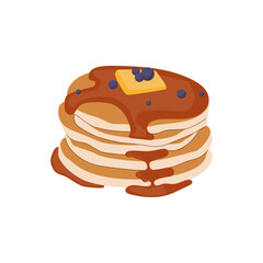 Delicious Pancakes Illustration - National Pancakes Day