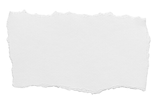 ripped element set of torn paper edges isolated with clipping path on background. torn paper texture, ripped of paper designs and jagged paper edges create a raw, artistic look