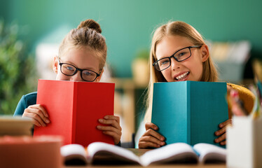 Children are learning in the class