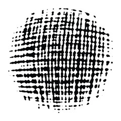 Illustration of Abstract Black and White Scatter Effect