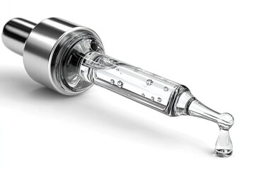 Dropper bottle with serum