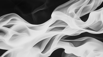 Abstract Black and White Artwork