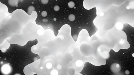 Abstract Black and White Artwork