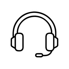 Fototapeta premium Headphones Icon