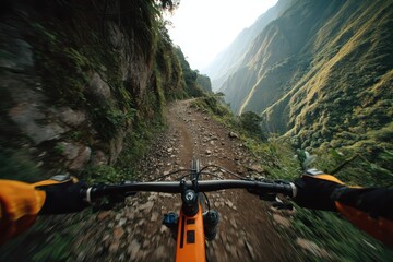 Riding the perilous road of death downhill biking adventure in the breathtaking landscapes of Bolivia