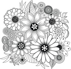 Abstract geometric pattern with vibrant color accents