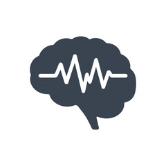 Brainwaves Monitor Icon