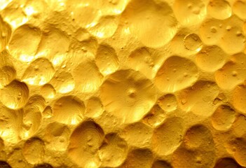 Close-up of hammered gold metal surface, showing texture and sheen, gold plate, oxidized gold