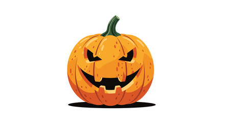 Fototapeta premium Spooky jack o lantern halloween decoration festive autumn harvest celebration