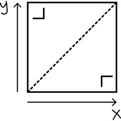 Hand Drawn Mathematics Element