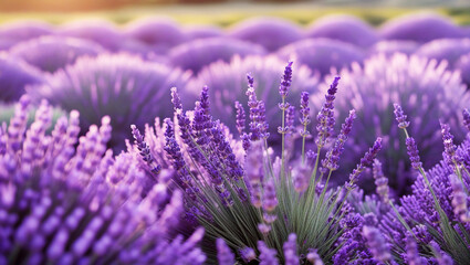 Obraz premium lavender field provence france