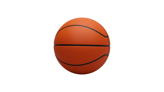 Basketball on transparent background