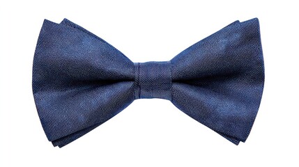 Dark blue bow tie