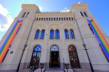 Nobel Peace Center (Nobels Fredssenter), museum of the Nobel Peace Prize in Oslo, Norway