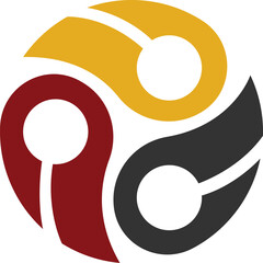 cool and simple ball abstract logo