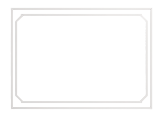 Minimalist border with geometric and clean lines