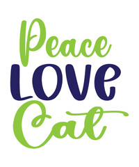 Fototapeta premium Cat svg Bundle, Cat Lover svg, Cat Mom svg, Funny Cat svg, Cat Quotes svg, Cat Sayings svg, Pet svg Bundle, Fur Mom svg, Cute Cat svg, Cat Prints, Cat Svg, Png, Cat Svg File, Cat Cut File, Cat Love Cl