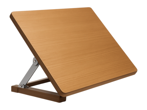 Drawing board with adjustable angle