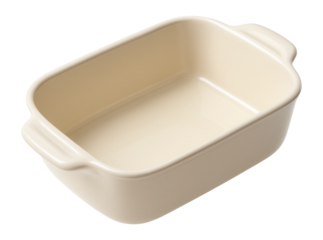 Ceramic baking dish with handles