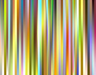Obraz premium Vibrant vertical stripes of blended colors