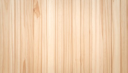 Vertical Grain Rift Sawn Oak Pale Wood Panel Background with Soft Top Lighting and Minimal Background
