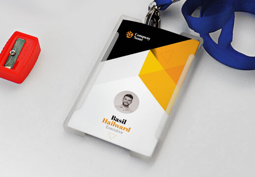 Business Identity Card Layout