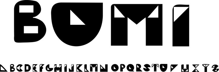 This font can be used for modern graphic design