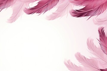 Obraz premium Feather backgrounds pattern line.