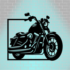 touring motorcycle wall decoration