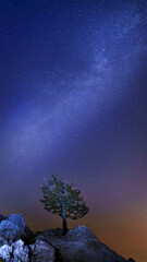 Milky Way in the Urbasa and Andia Natural Park, Navarre
