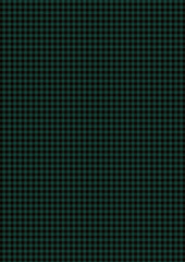 Abstract technology mosaic with blue and green seamless grid pattern