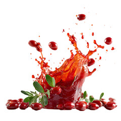 delicious barberry juice splash png