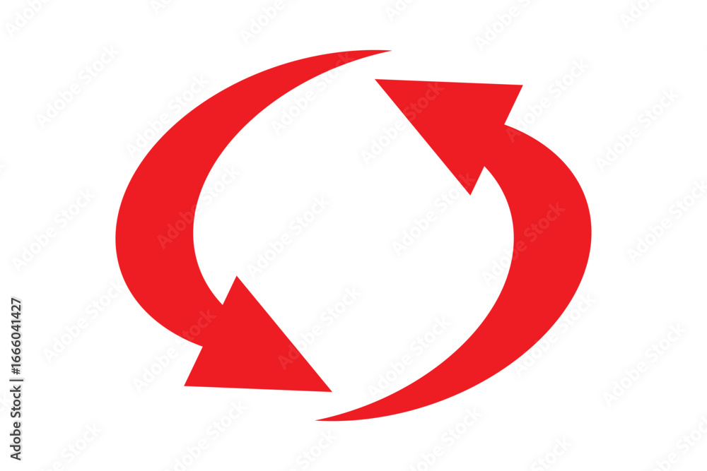 Poster reverse arrow icon vector design isolated in white background