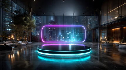 Social Media Stories for Black Friday sale. Set of editable stories for promo of brands or bloggers. Vector illustration with neon red billboard on brick wall for social media apps.