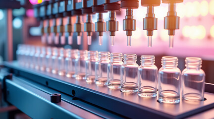 Precision Filling Process in Modern Manufacturing of Glass Vials and Bottles