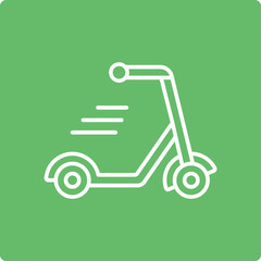 Kick Scooter Icon