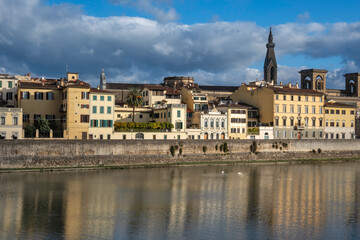 Obraz premium The Old Town of city of Florence, Italy