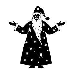 Santa Pointing icons.