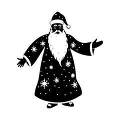 Santa Pointing icons.