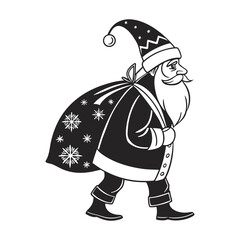 Santa Pointing icons.