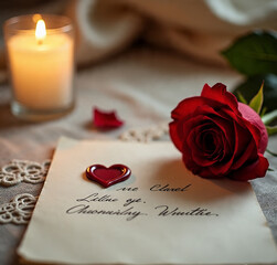 Romantic Love Letter – Expressing Emotions on Paper