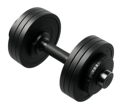 Adjustable dumbbell set, quick-release, 18 kg